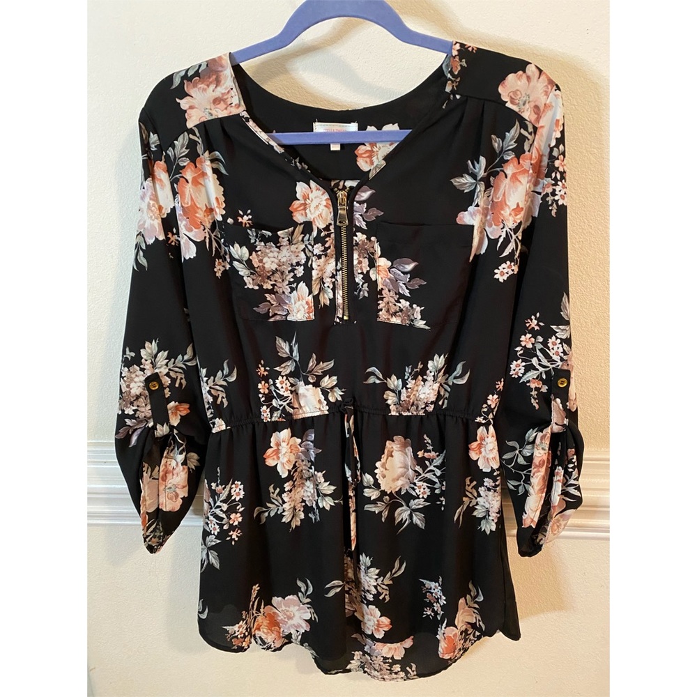 Stella Tweed Floral Tunic
